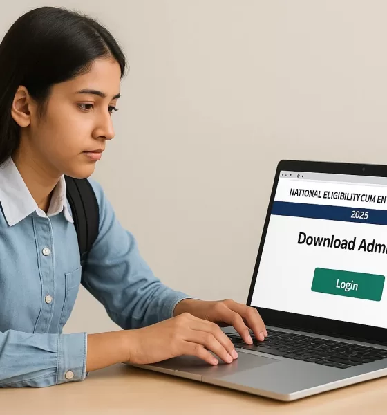 NEET UG 2025 Admit Card Released: Download Now at neet.nta.nic.in